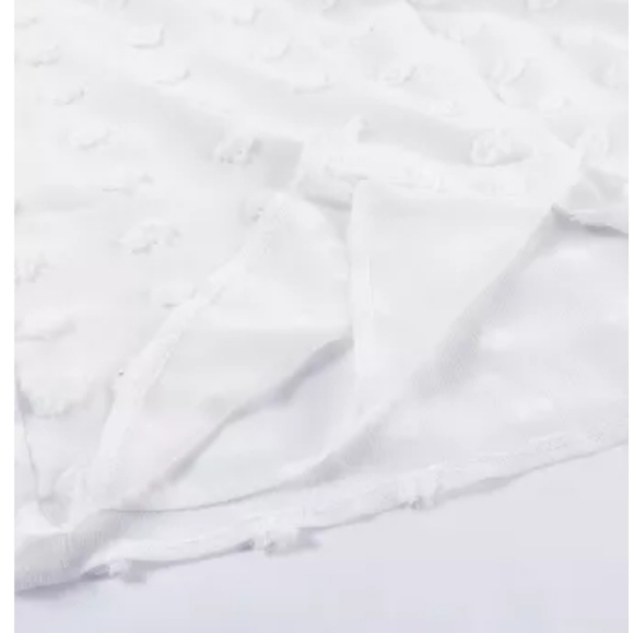 ♥️New boutique button ruffle dot tank - Picture 10 of 17